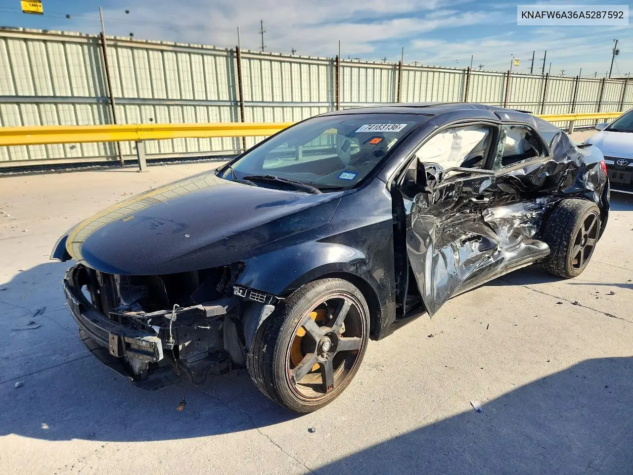 KIA FORTE 2010, VIN KNAFW6A36A5287592