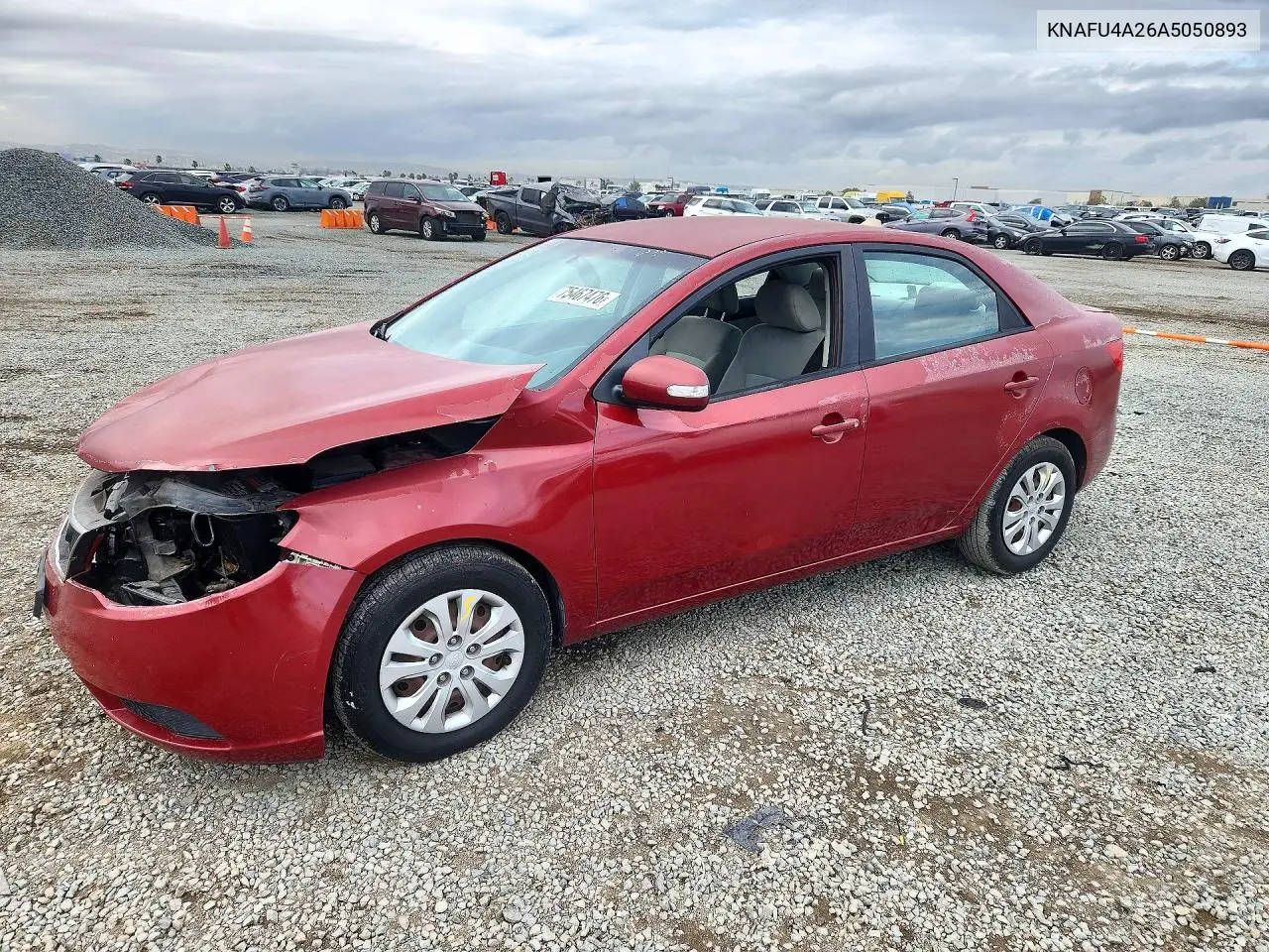 KIA FORTE 2010, VIN KNAFU4A26A5050893