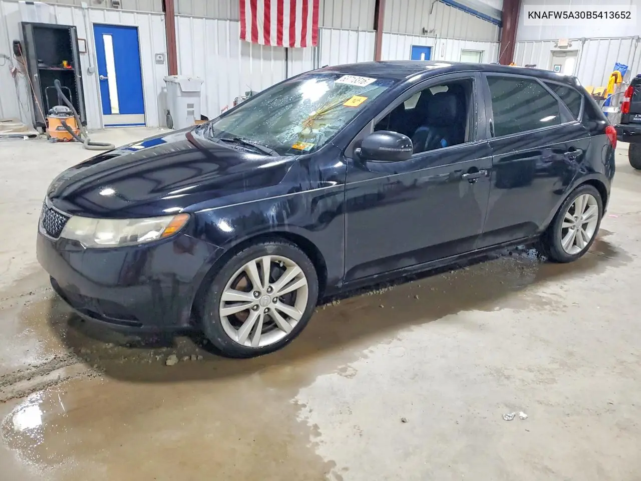 KIA FORTE 2011, VIN KNAFW5A30B5413652