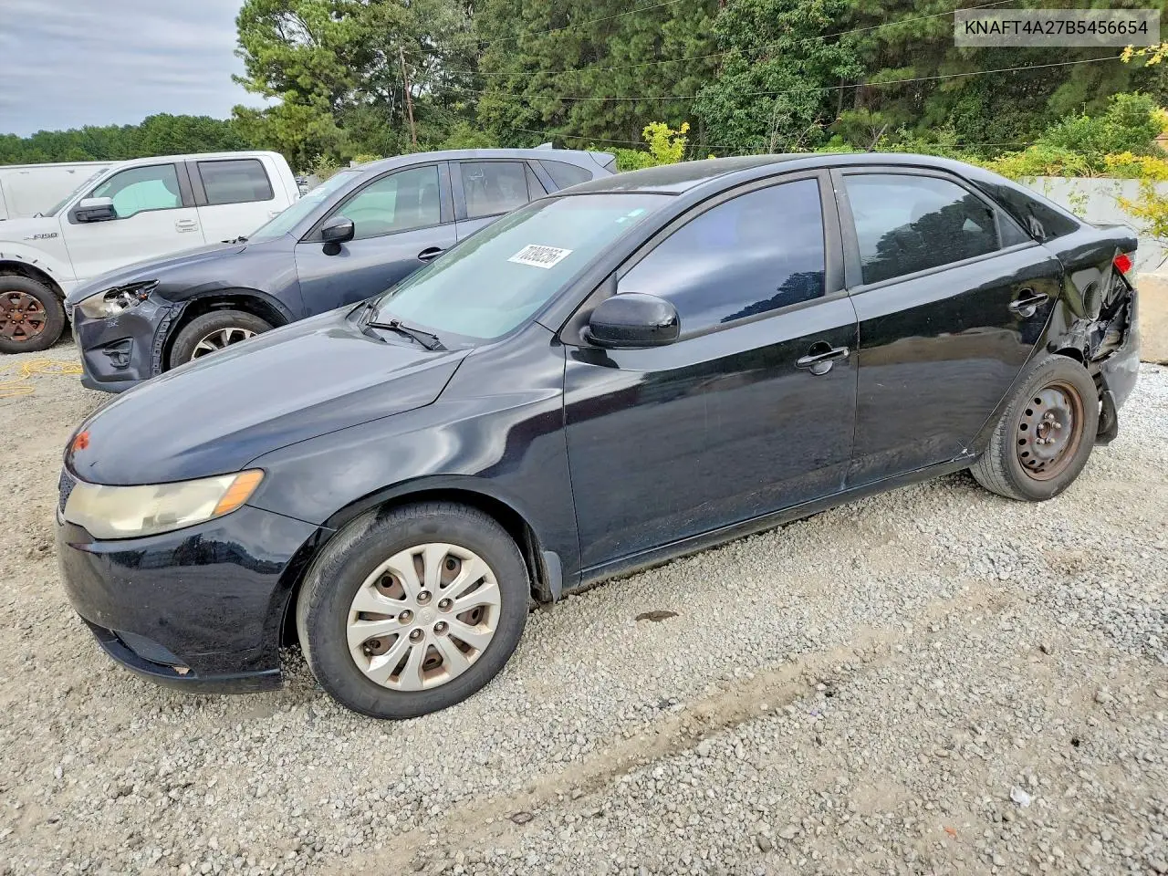 KIA FORTE 2011, VIN KNAFT4A27B5456654