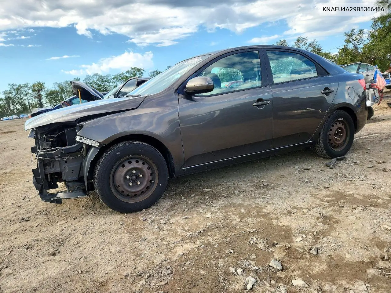 KIA FORTE 2011, VIN KNAFU4A29B5366466