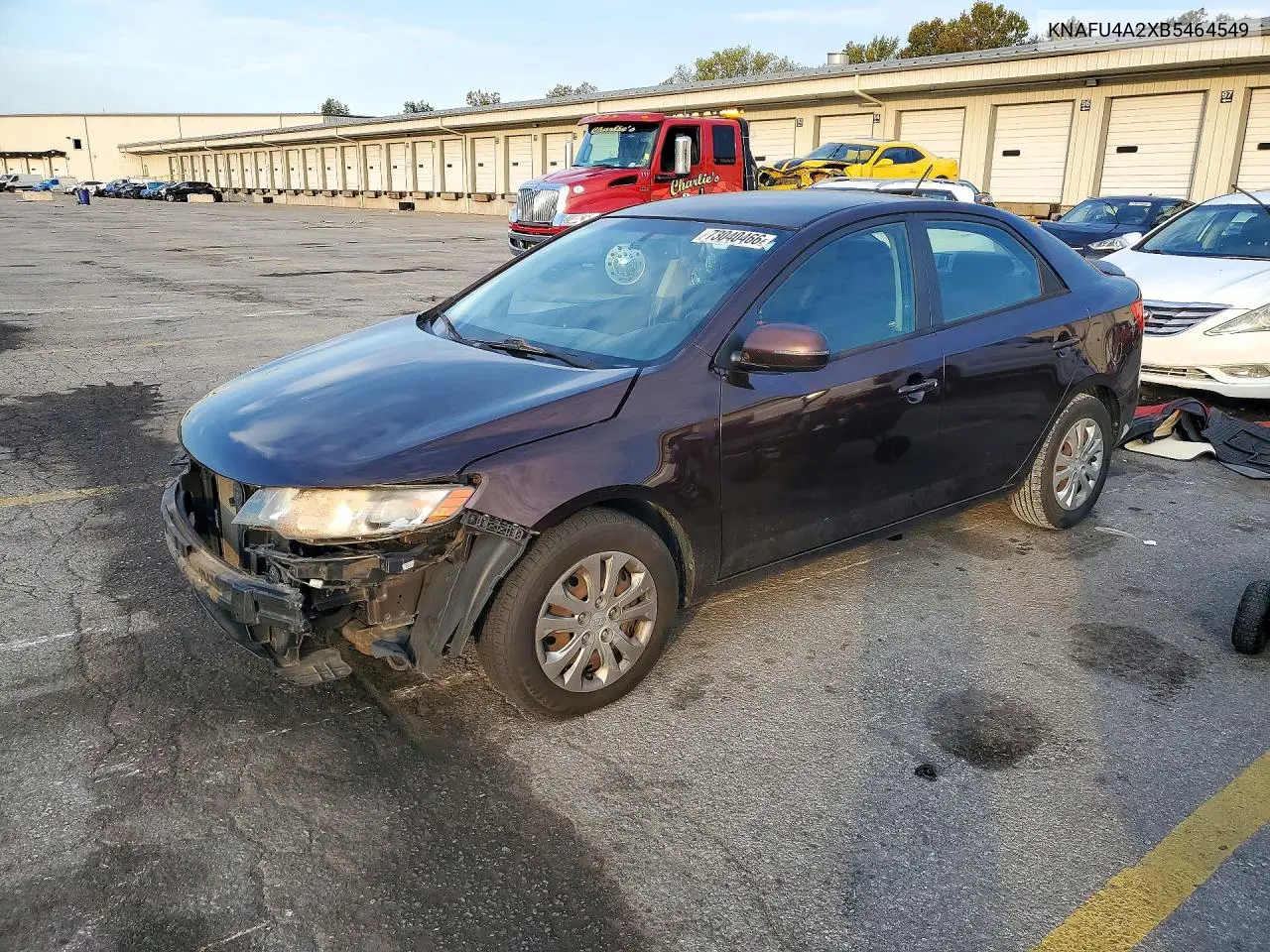 KIA FORTE 2011, VIN KNAFU4A2XB5464549