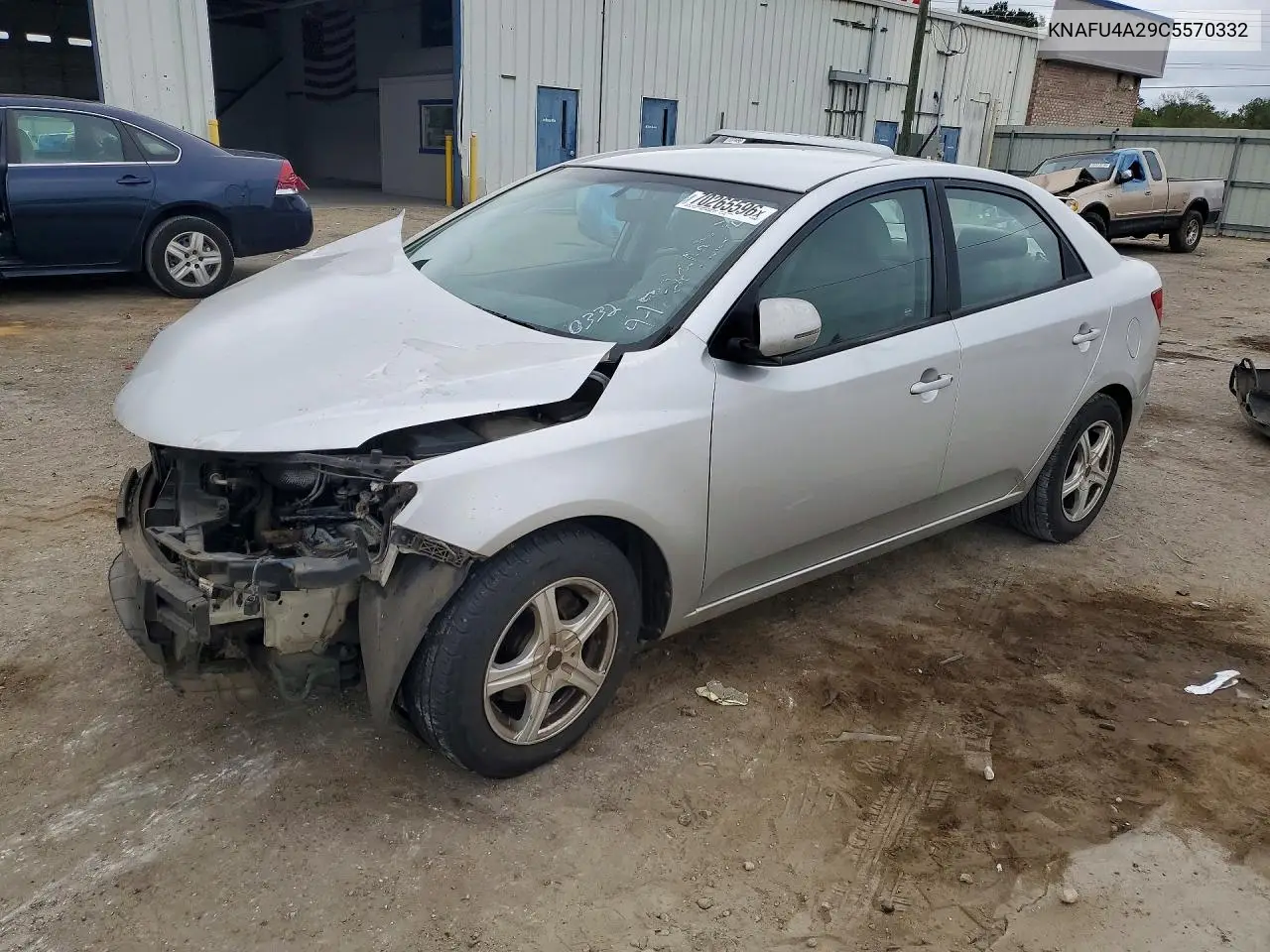 KIA FORTE 2012, VIN KNAFU4A29C5570332