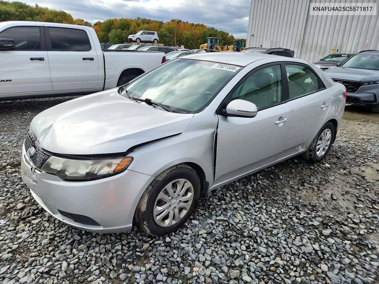 KIA FORTE 2012, VIN KNAFU4A25C5571817