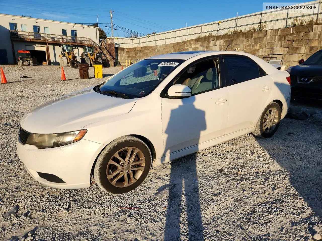 KIA FORTE 2012, VIN KNAFU4A23C5625308
