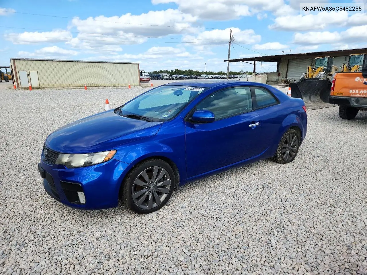 KIA FORTE 2012, VIN KNAFW6A36C5482255