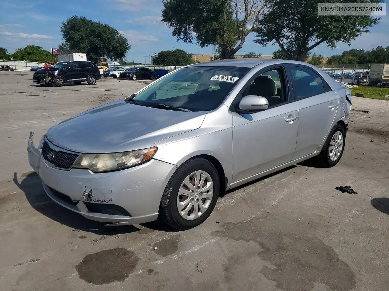 KIA FORTE 2013, VIN KNAFU4A20D5724069