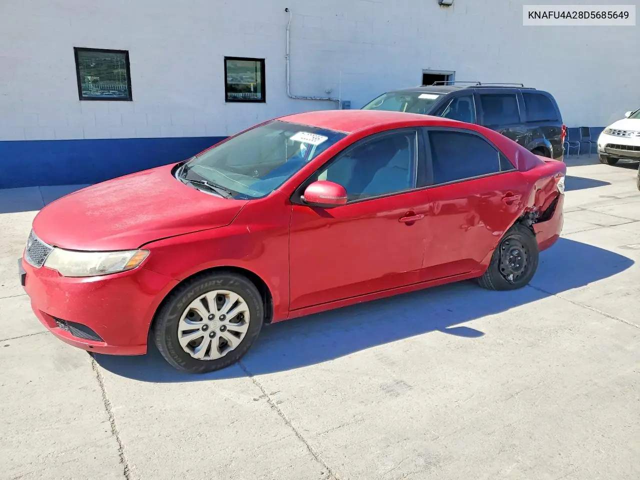 KIA FORTE 2013, VIN KNAFU4A28D5685649