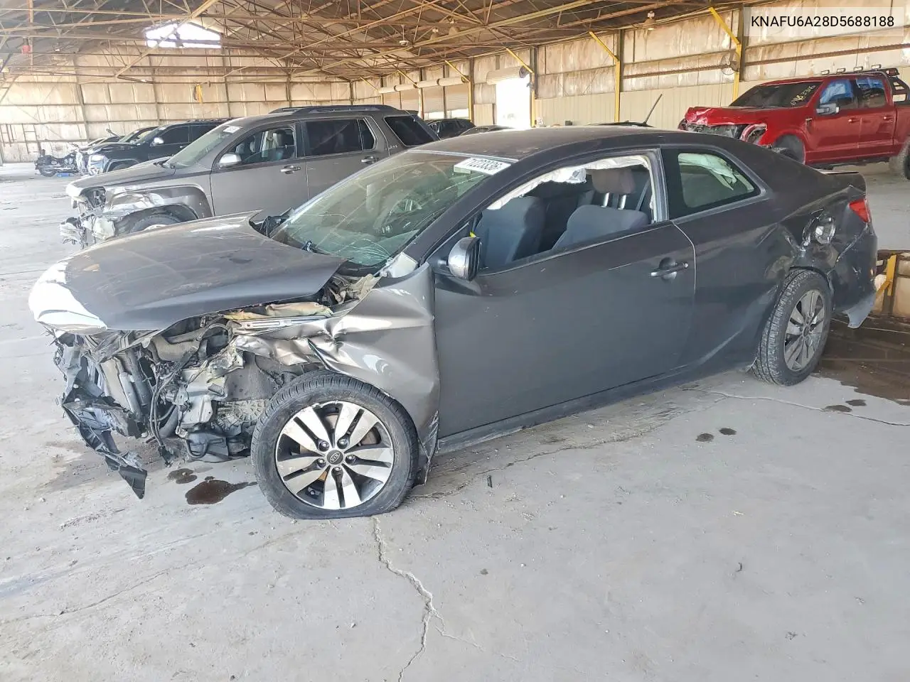 KIA FORTE 2013, VIN KNAFU6A28D5688188
