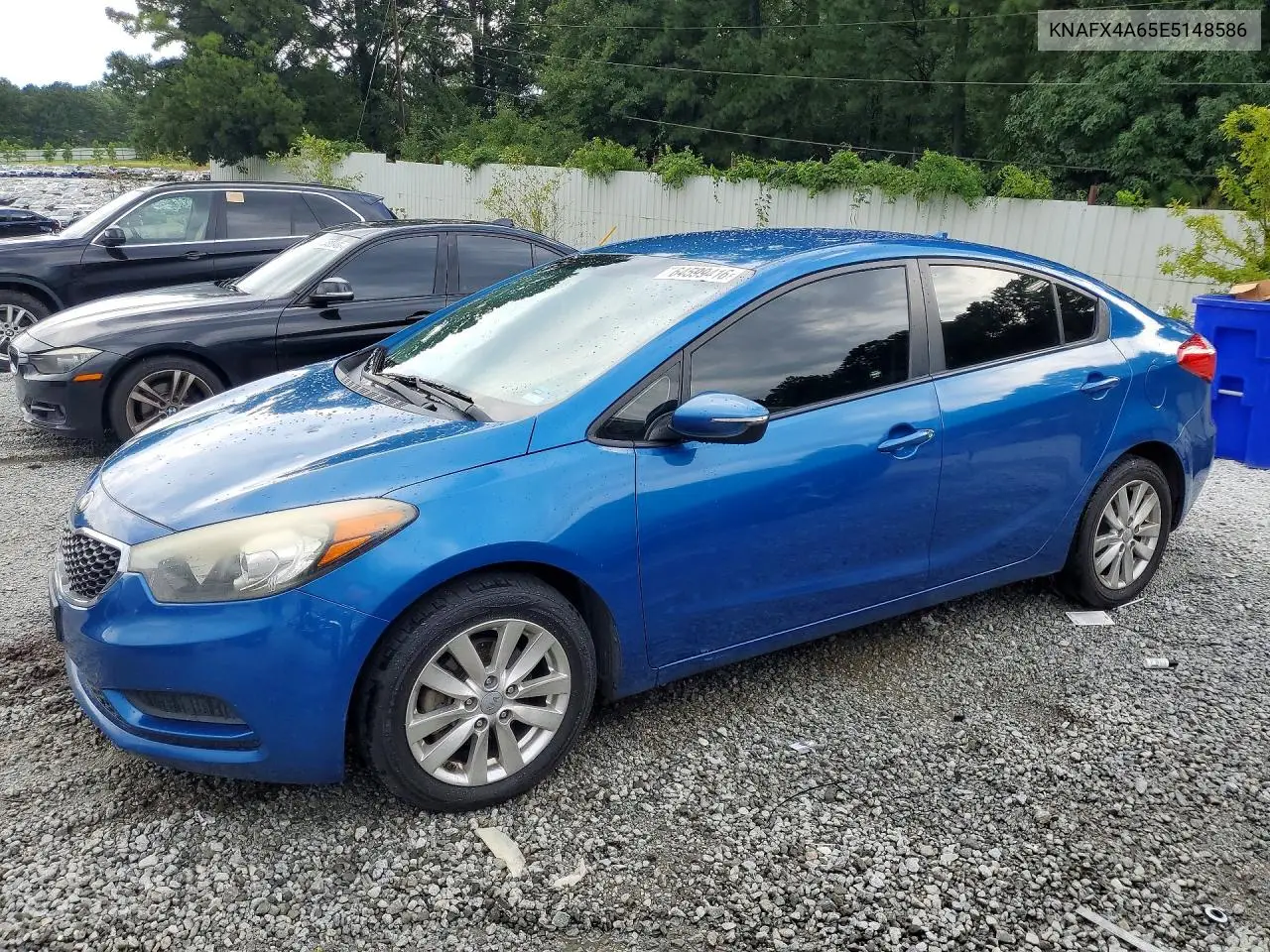 KIA FORTE 2014, VIN KNAFX4A65E5148586