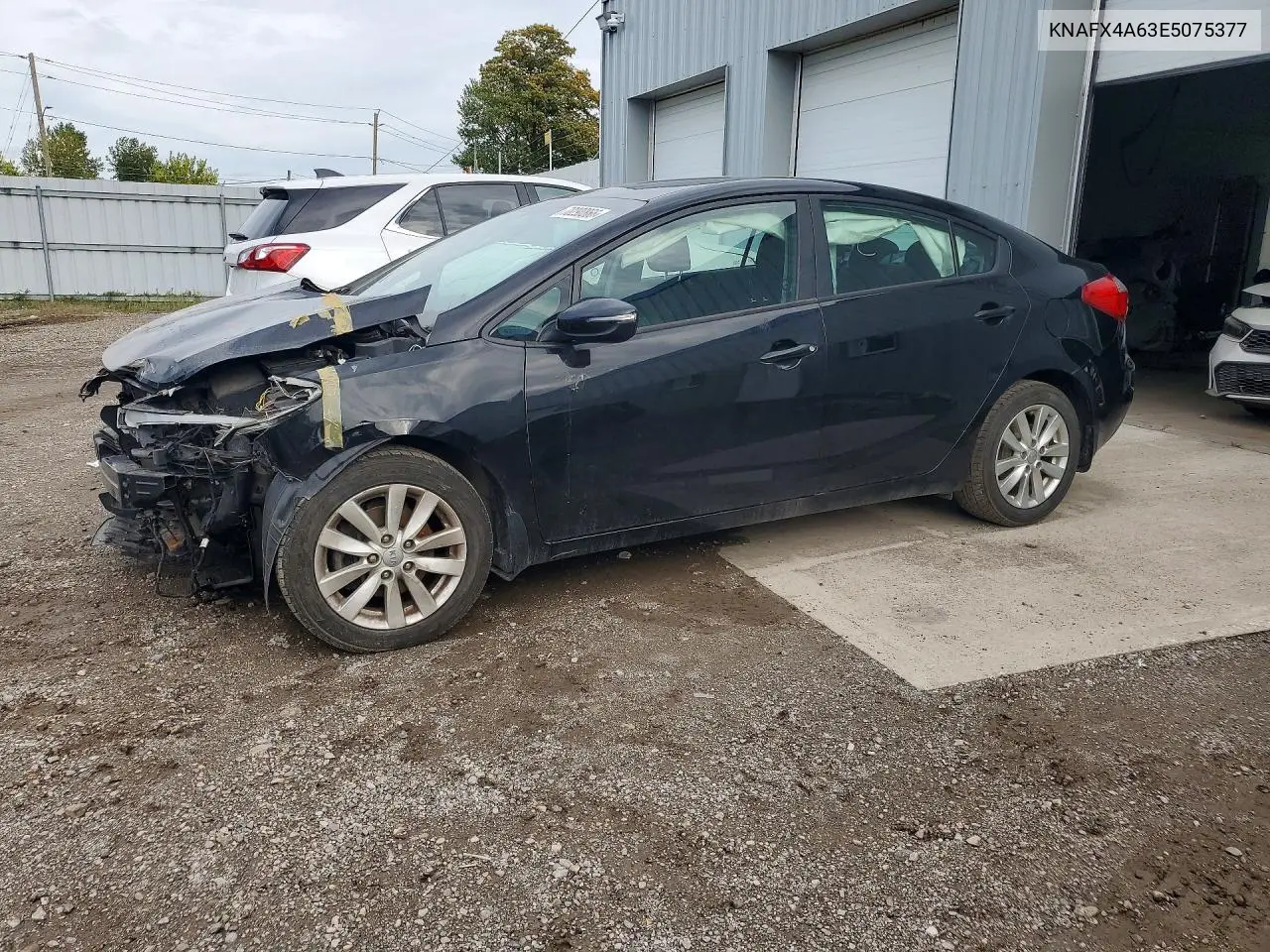 KIA FORTE 2014, VIN KNAFX4A63E5075377