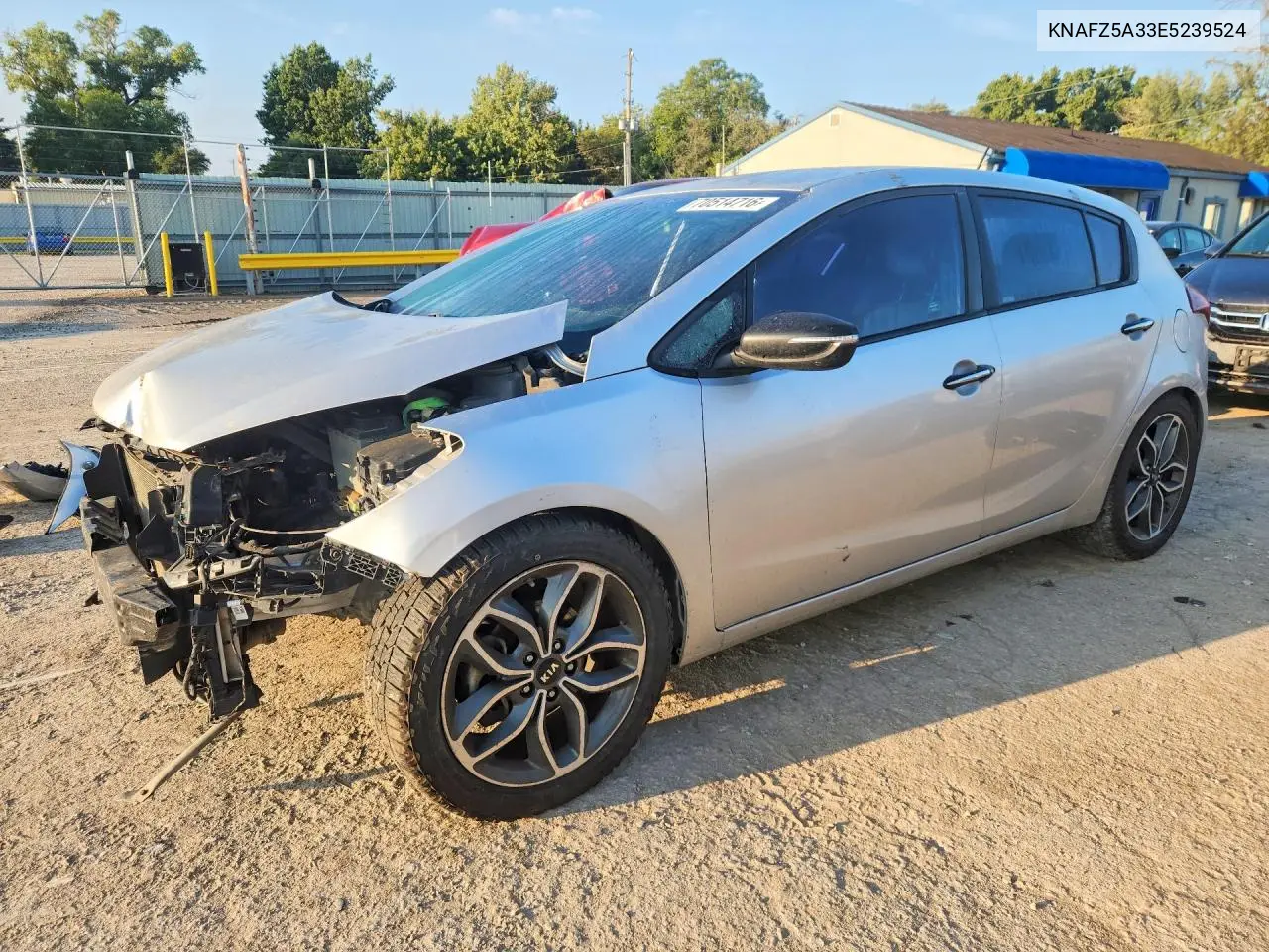 KIA FORTE 2014, VIN KNAFZ5A33E5239524