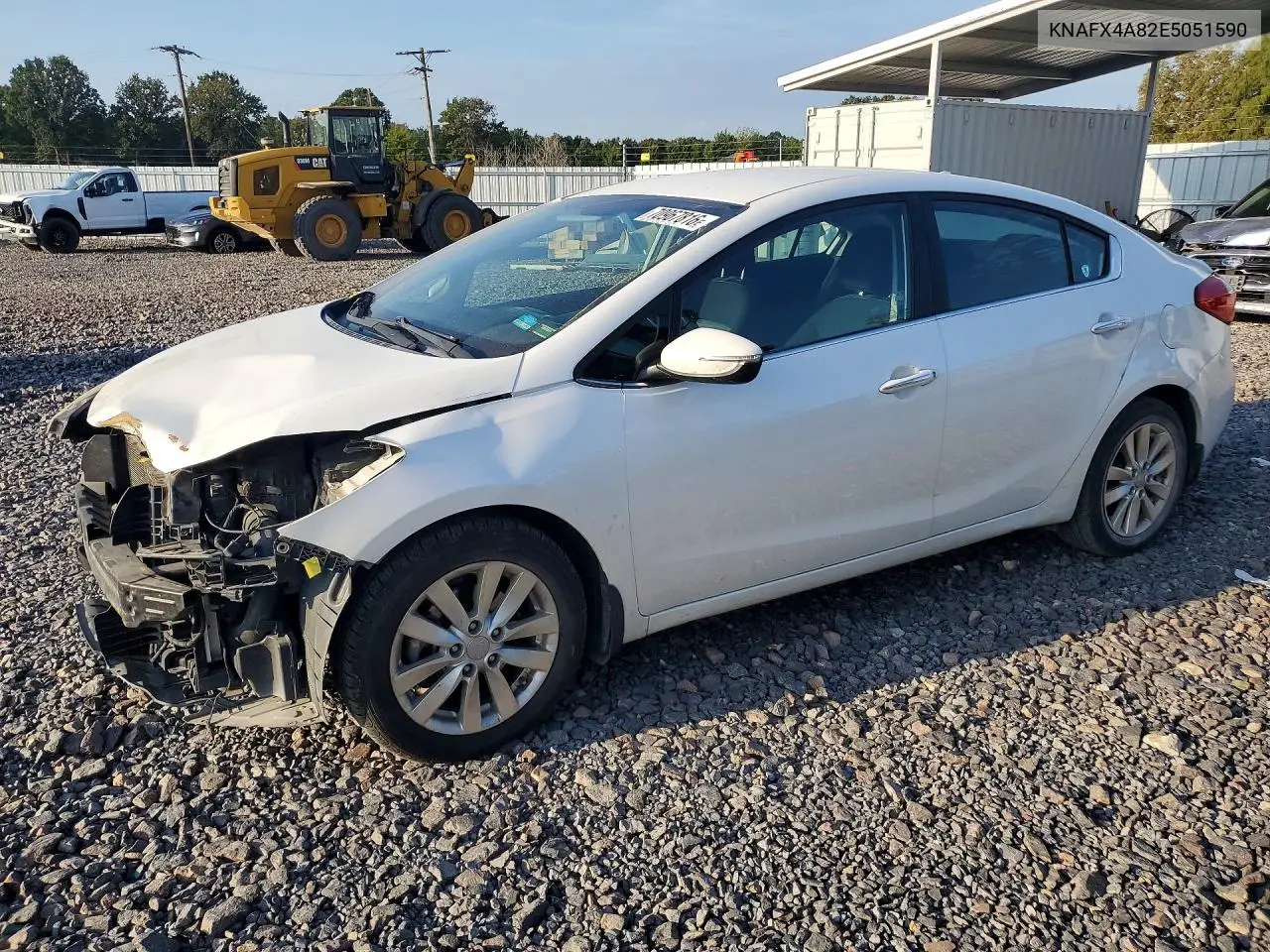 KIA FORTE 2014, VIN KNAFX4A82E5051590