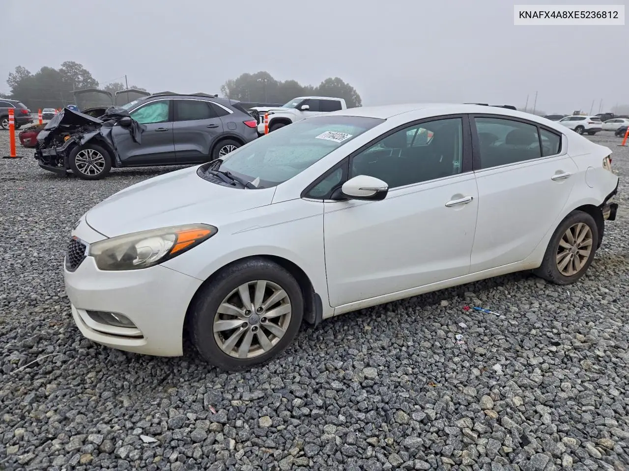 KIA FORTE 2014, VIN KNAFX4A8XE5236812