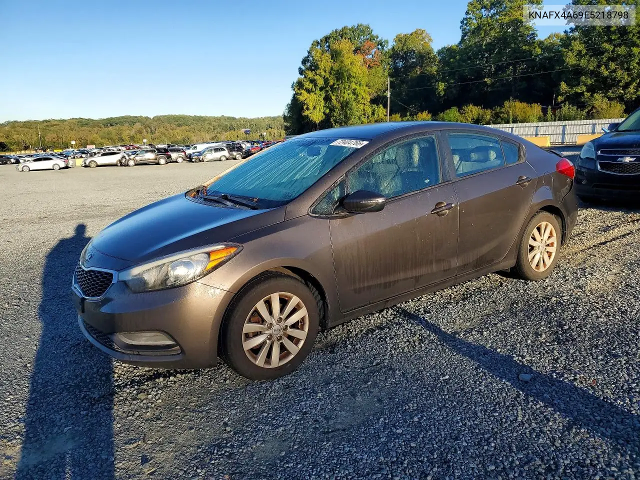 KIA FORTE 2014, VIN KNAFX4A69E5218798