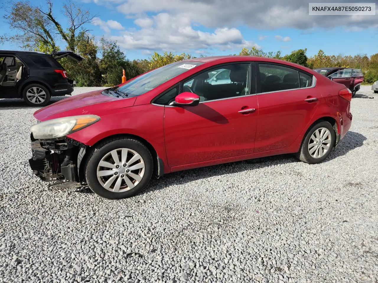 KIA FORTE 2014, VIN KNAFX4A87E5050273