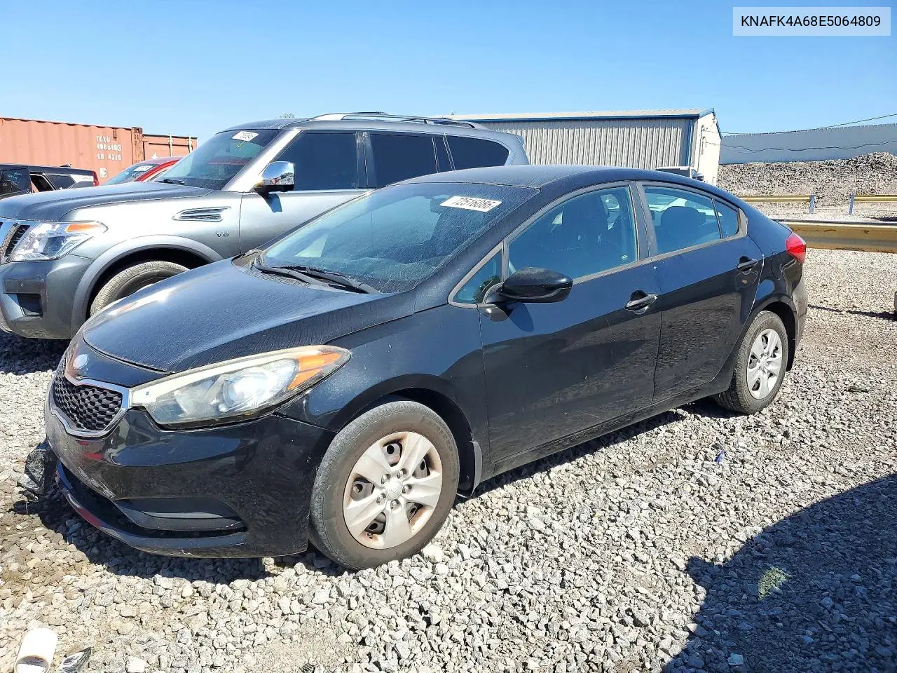 KIA FORTE 2014, VIN KNAFK4A68E5064809