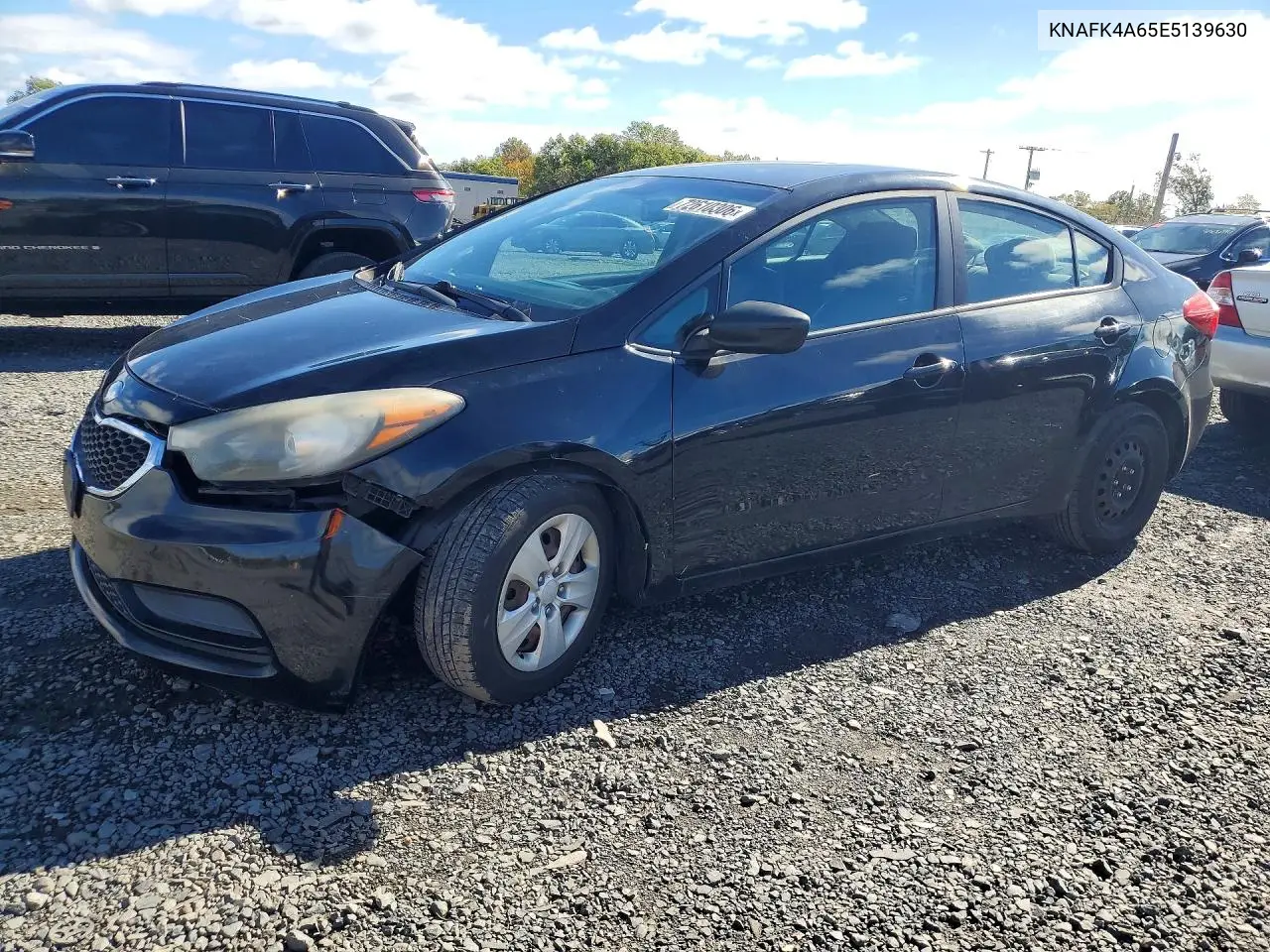 KIA FORTE 2014, VIN KNAFK4A65E5139630