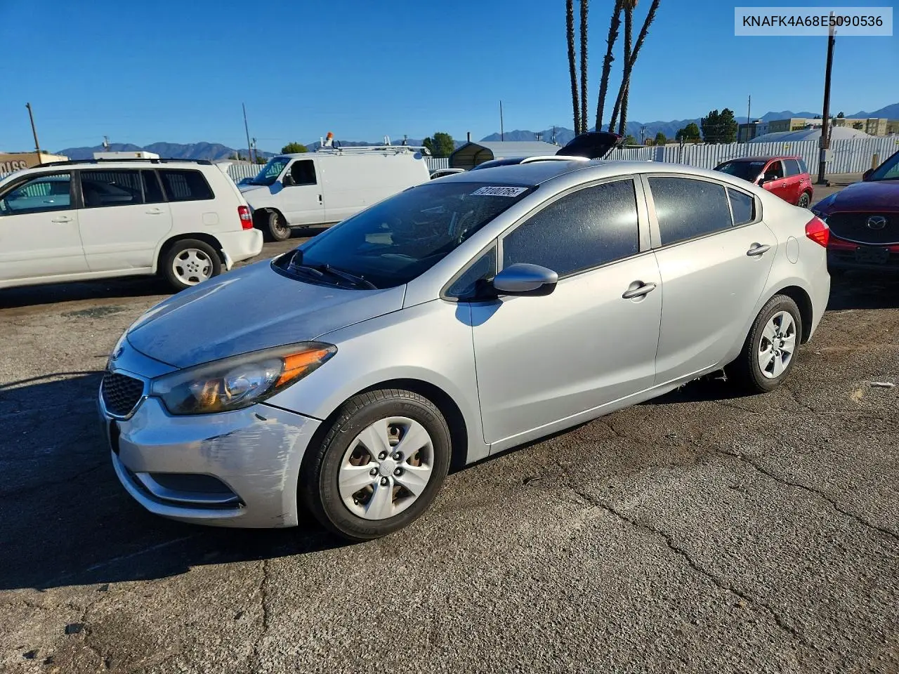 KIA FORTE 2014, VIN KNAFK4A68E5090536