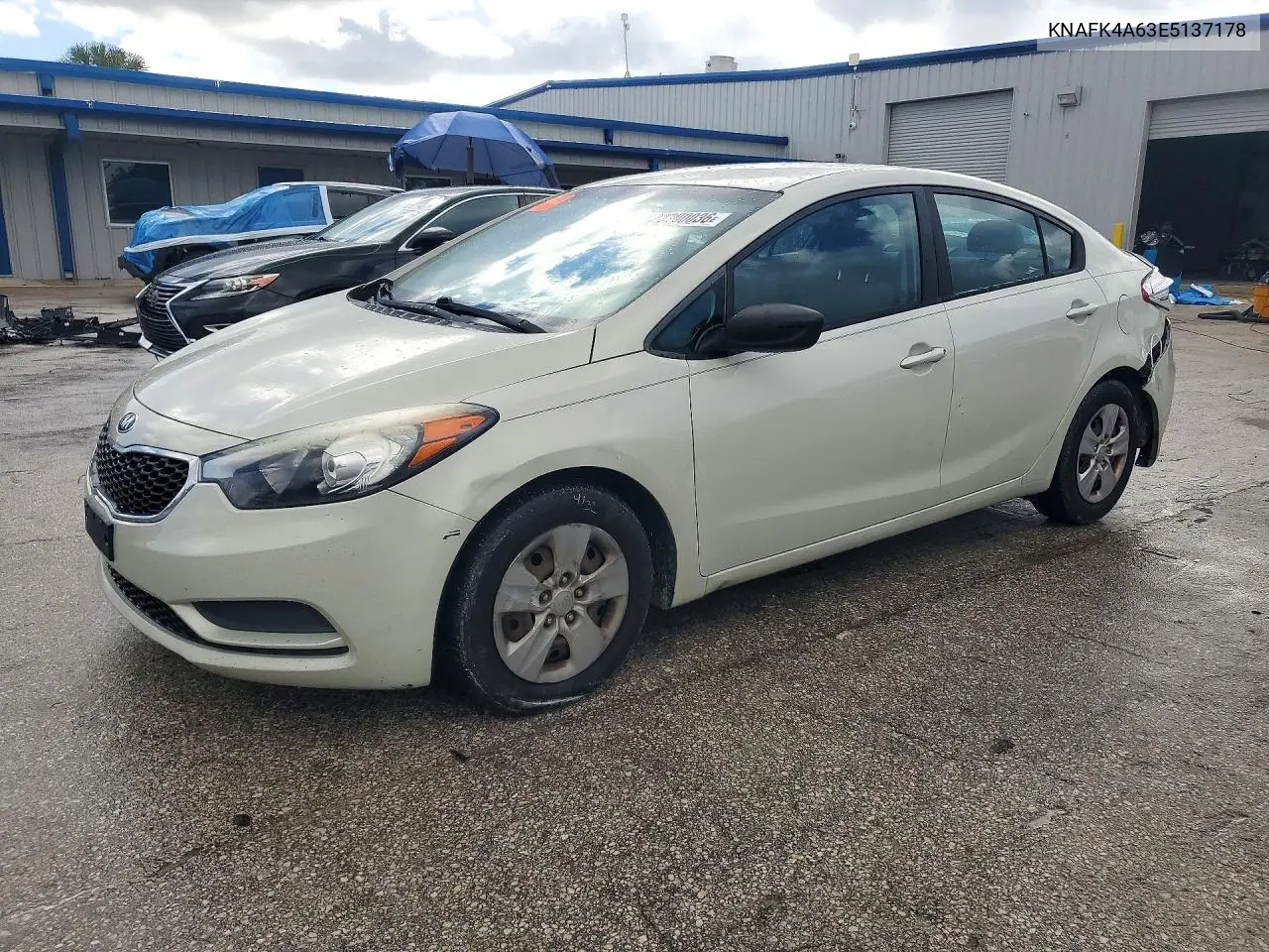 KIA FORTE 2014, VIN KNAFK4A63E5137178