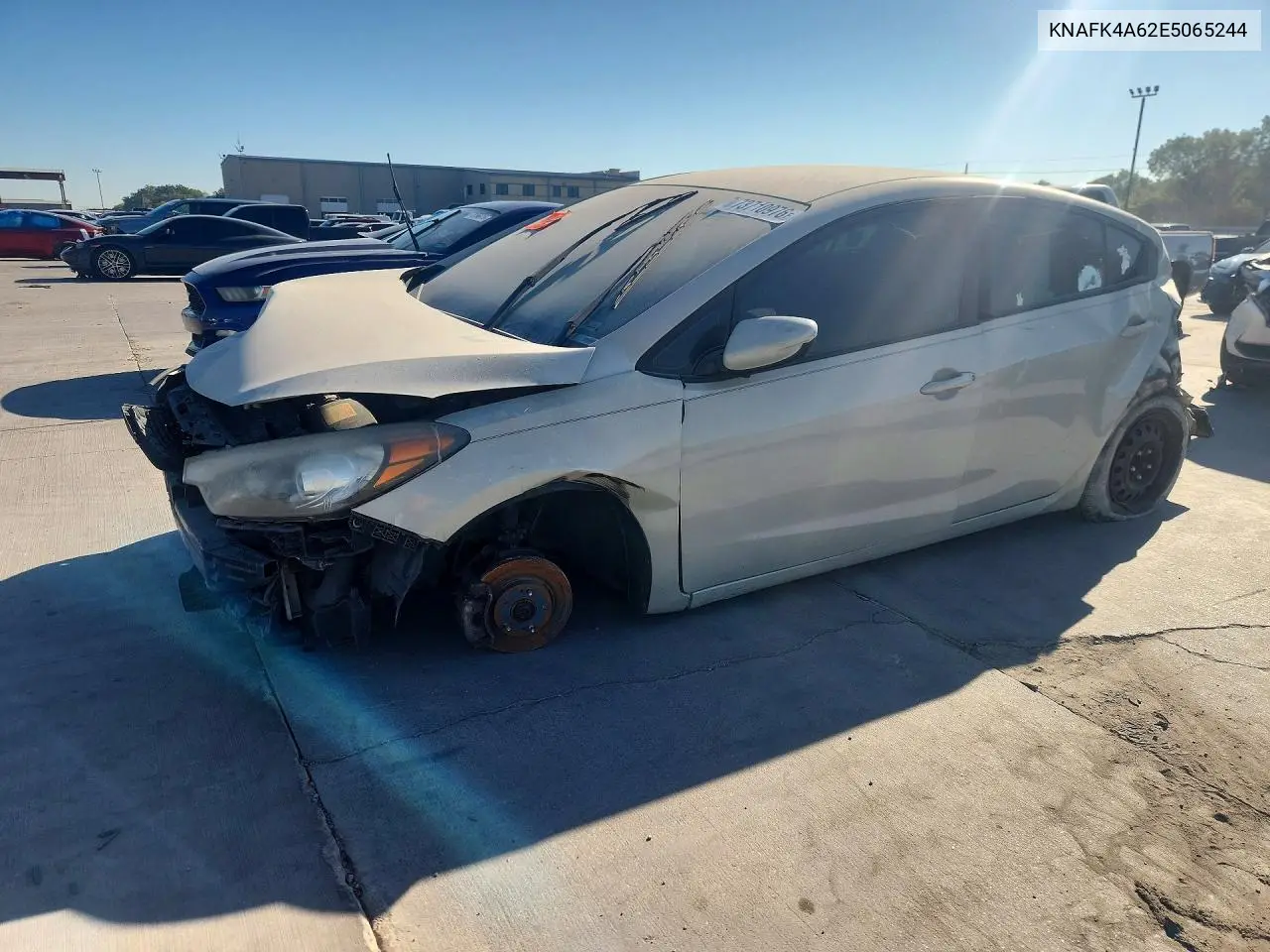 KIA FORTE 2014, VIN KNAFK4A62E5065244