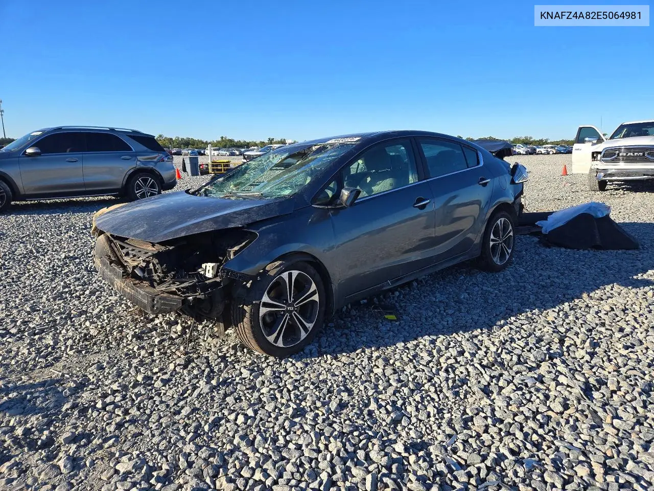KIA FORTE 2014, VIN KNAFZ4A82E5064981