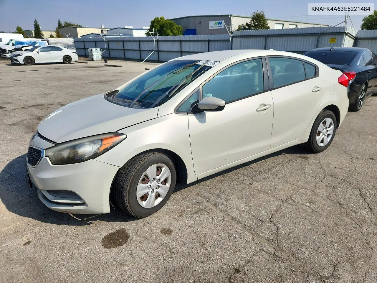 KIA FORTE 2014, VIN KNAFK4A63E5221484