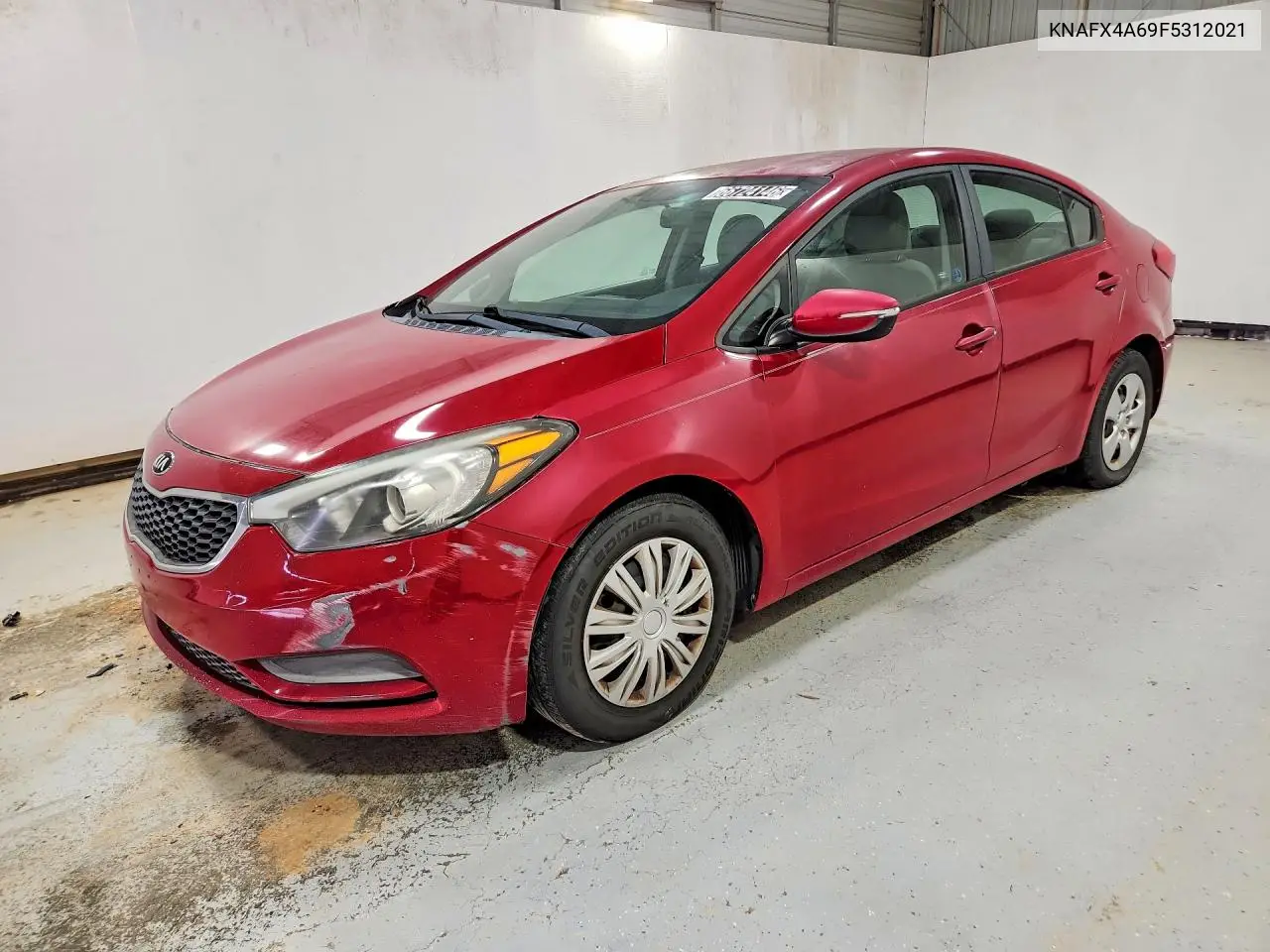 KIA FORTE 2015, VIN KNAFX4A69F5312021