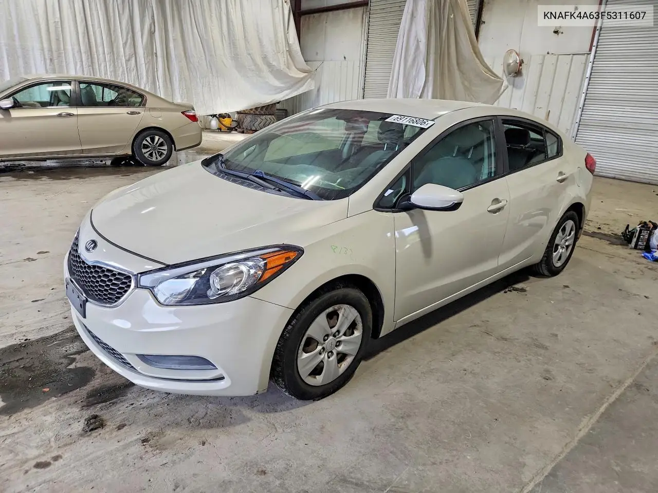KIA FORTE 2015, VIN KNAFK4A63F5311607