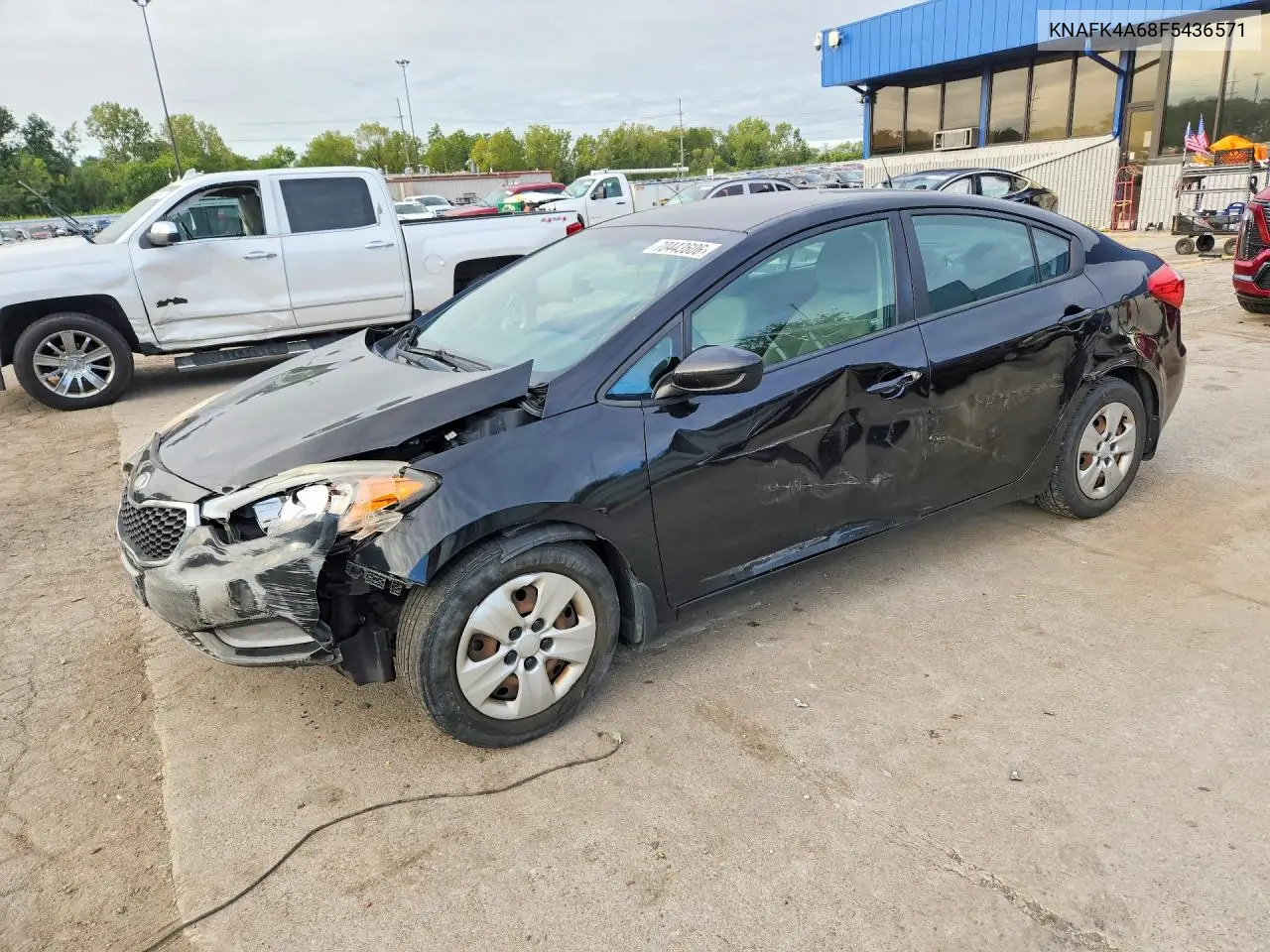 KIA FORTE 2015, VIN KNAFK4A68F5436571