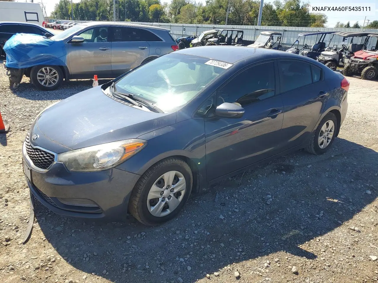 KIA FORTE 2015, VIN KNAFX4A60F5435111