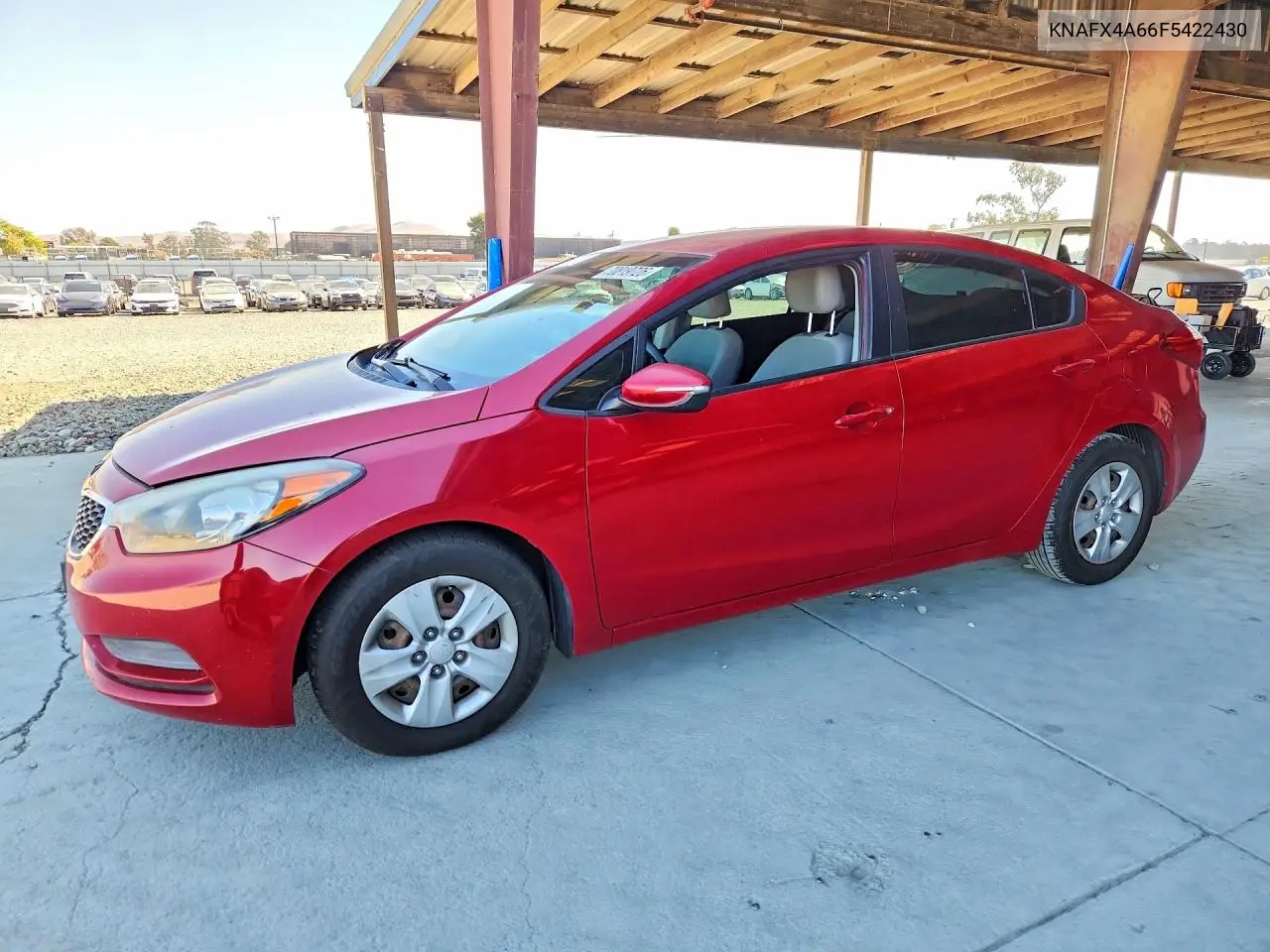 KIA FORTE 2015, VIN KNAFX4A66F5422430