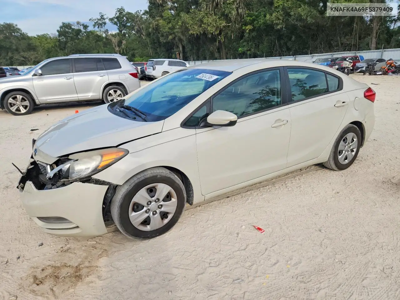 KIA FORTE 2015, VIN KNAFK4A69F5379409