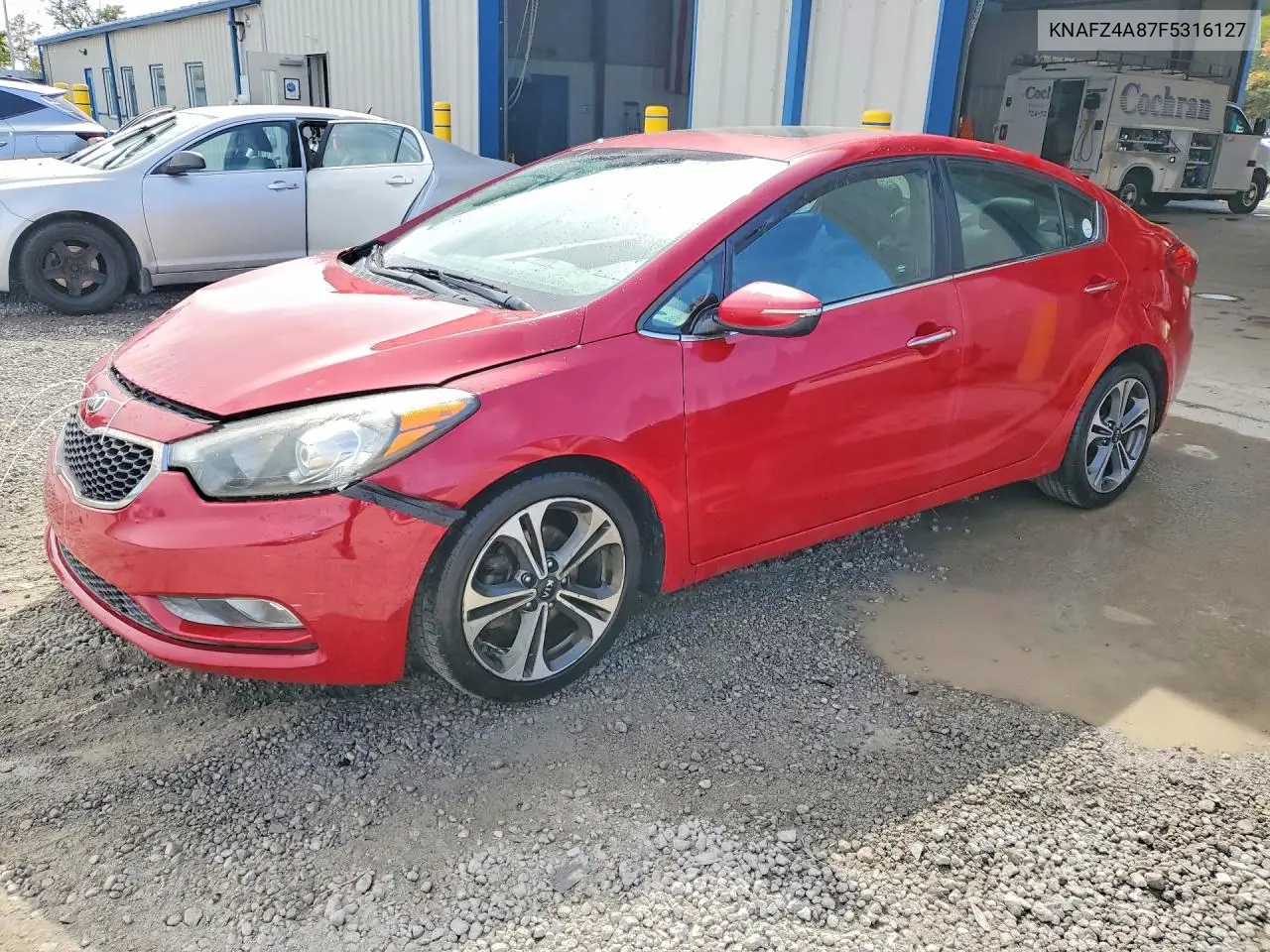 KIA FORTE 2015, VIN KNAFZ4A87F5316127