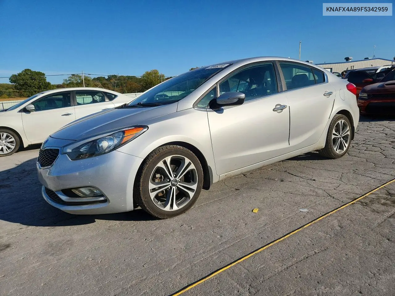 KIA FORTE 2015, VIN KNAFX4A89F5342959