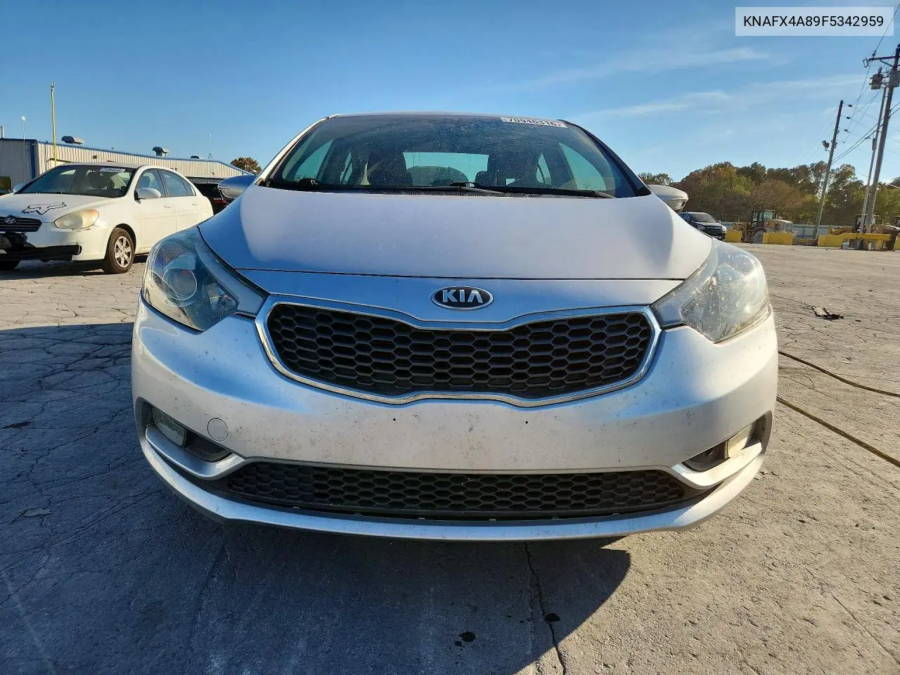 2015 KIA FORTE VIN KNAFX4A89F5342959 — фото 5
