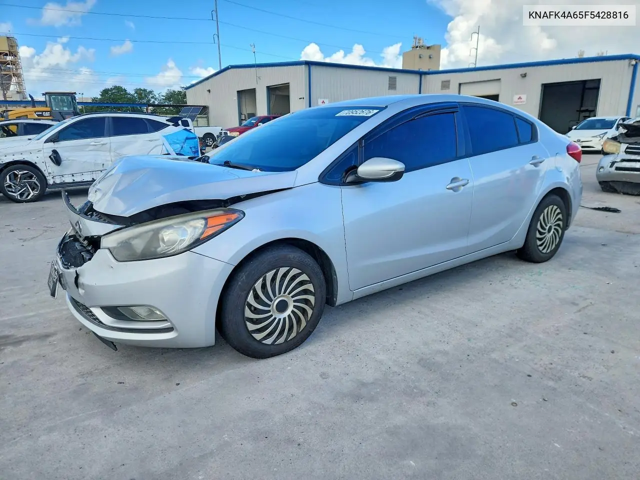 KIA FORTE 2015, VIN KNAFK4A65F5428816