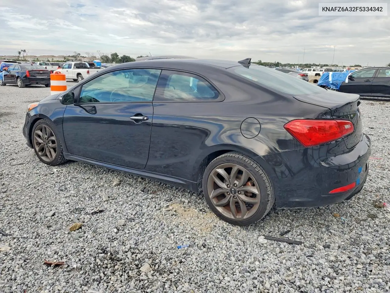 2015 KIA FORTE VIN KNAFZ6A32F5334342 — фото 2