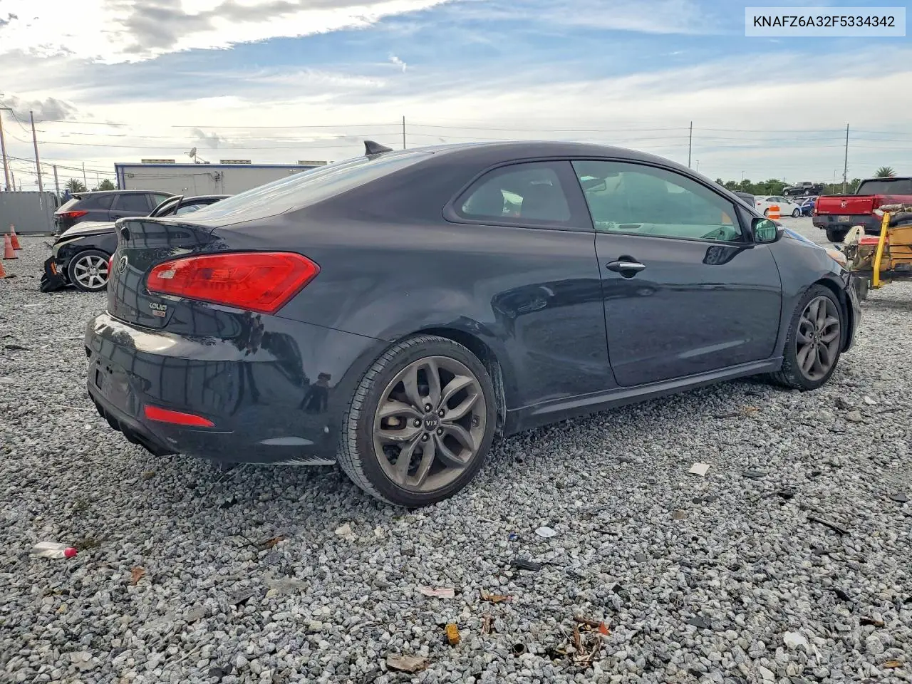 2015 KIA FORTE VIN KNAFZ6A32F5334342 — фото 3