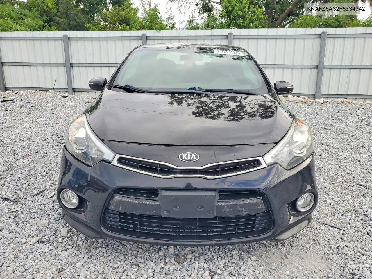 2015 KIA FORTE VIN KNAFZ6A32F5334342 — фото 5