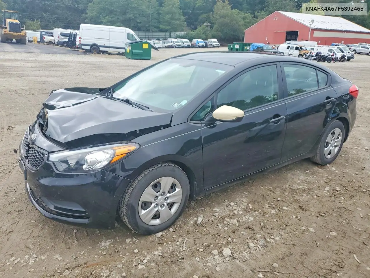 KIA FORTE 2015, VIN KNAFK4A67F5392465