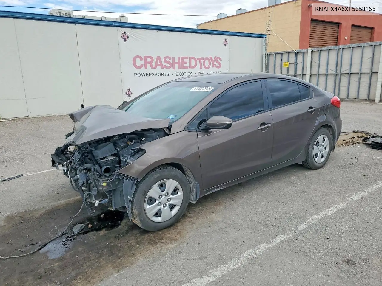 KIA FORTE 2015, VIN KNAFX4A6XF5358165