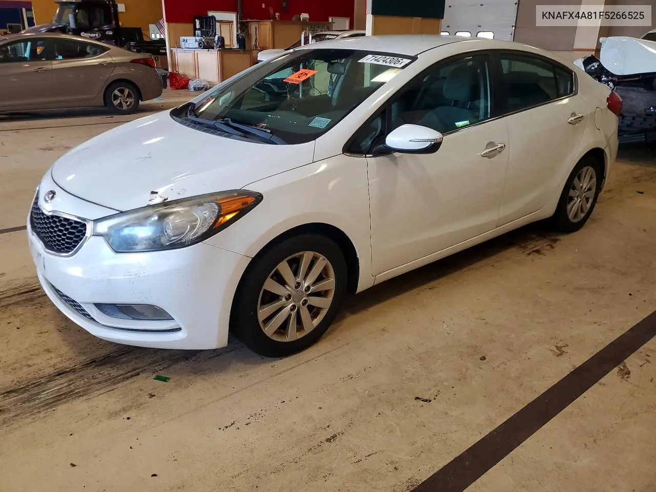 KIA FORTE 2015, VIN KNAFX4A81F5266525