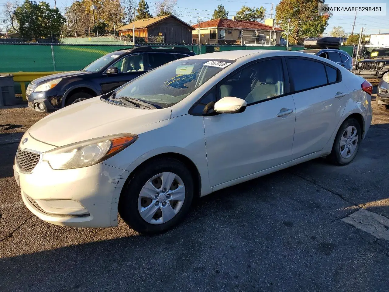 KIA FORTE 2015, VIN KNAFK4A68F5298451