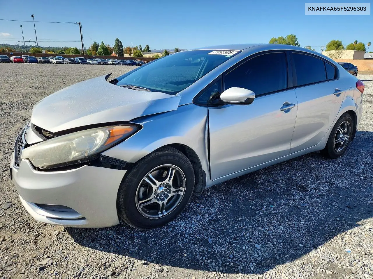 KIA FORTE 2015, VIN KNAFK4A65F5296303