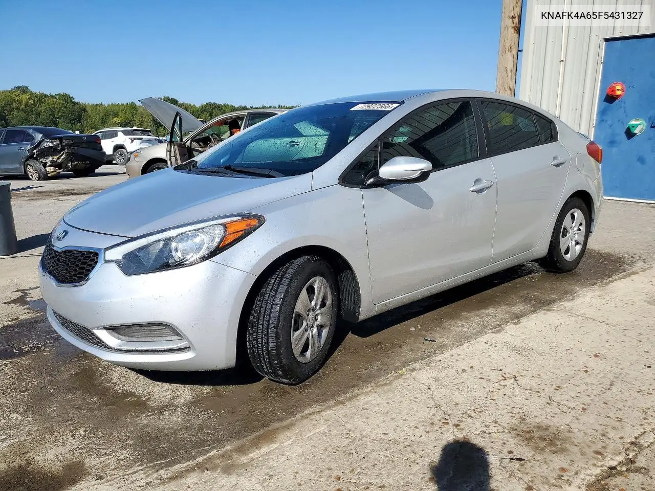 KIA FORTE 2015, VIN KNAFK4A65F5431327