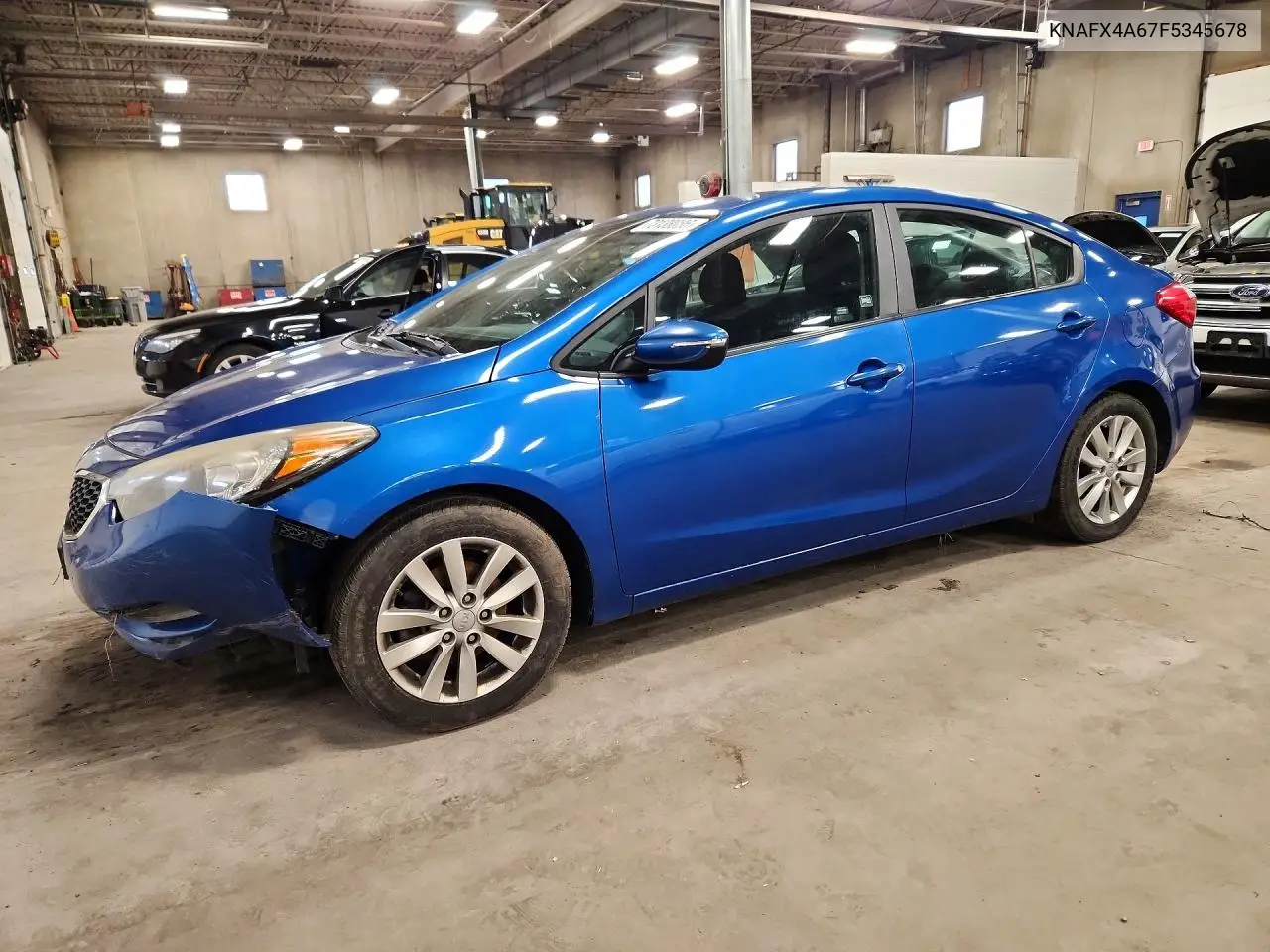 KIA FORTE 2015, VIN KNAFX4A67F5345678