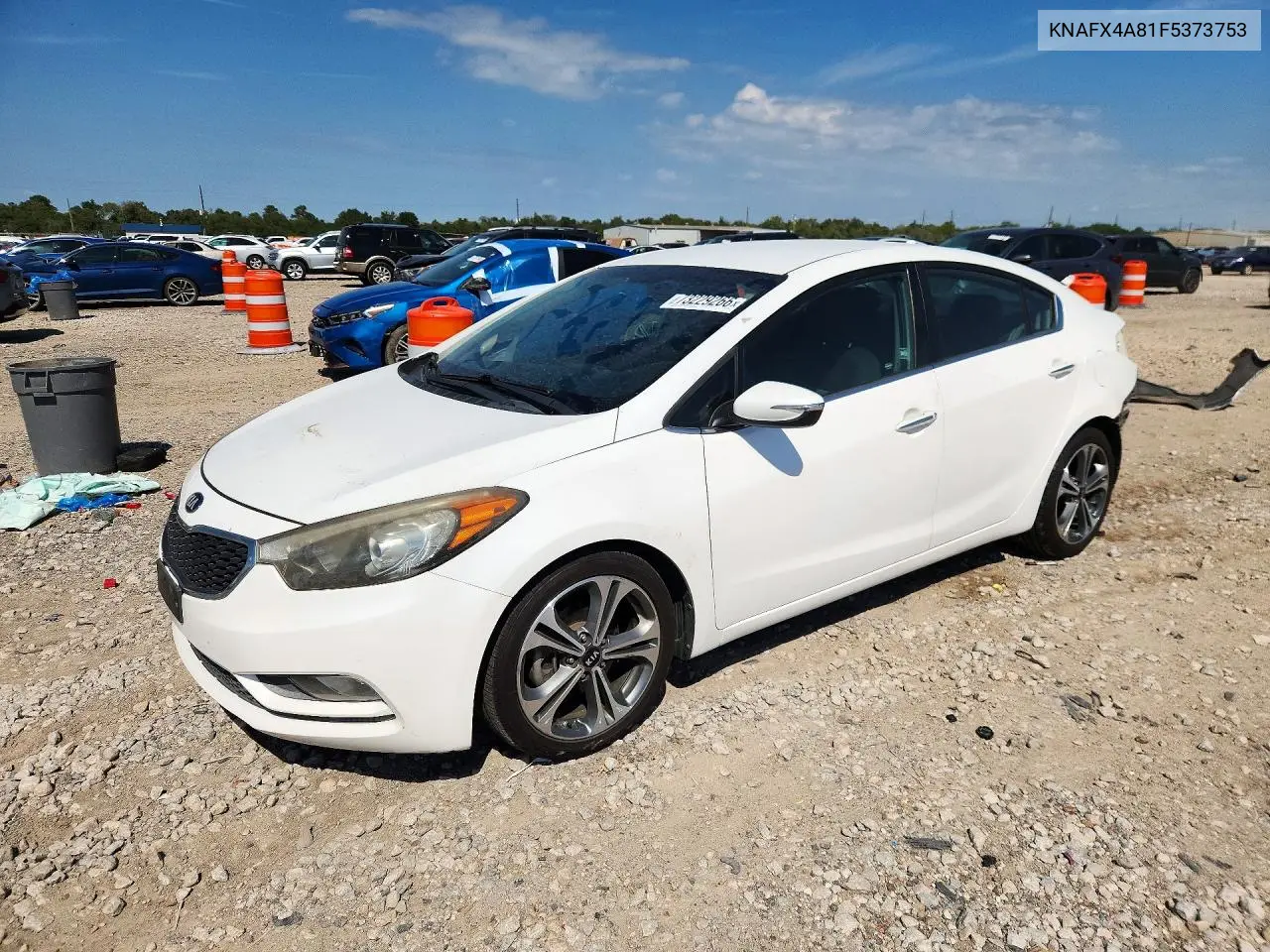 KIA FORTE 2015, VIN KNAFX4A81F5373753