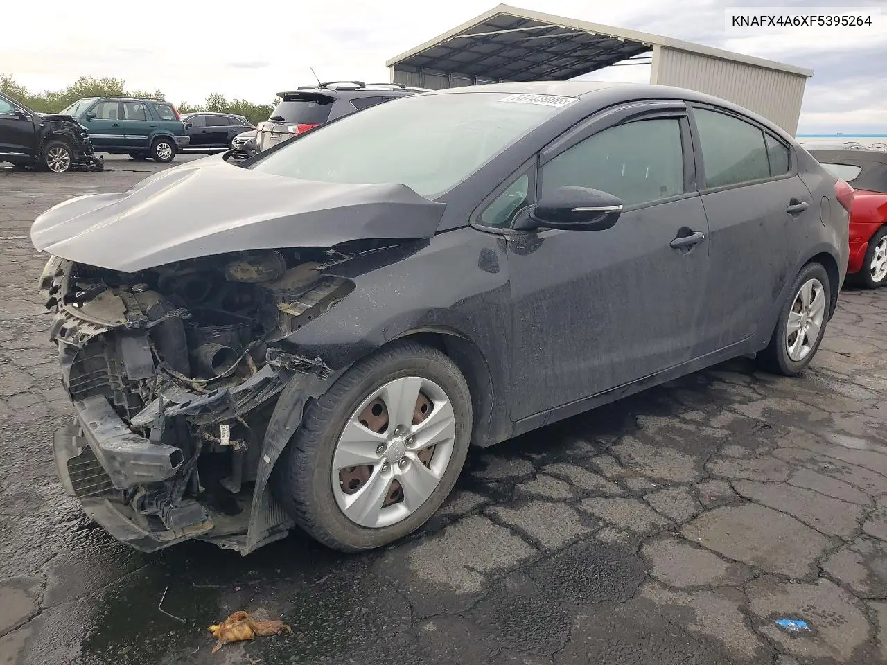KIA FORTE 2015, VIN KNAFX4A6XF5395264