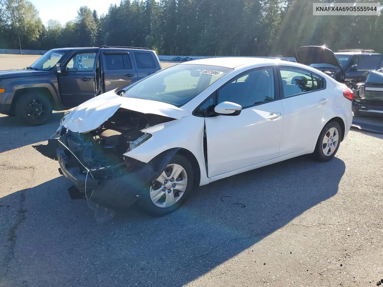 KIA FORTE 2016, VIN KNAFX4A69G5555944